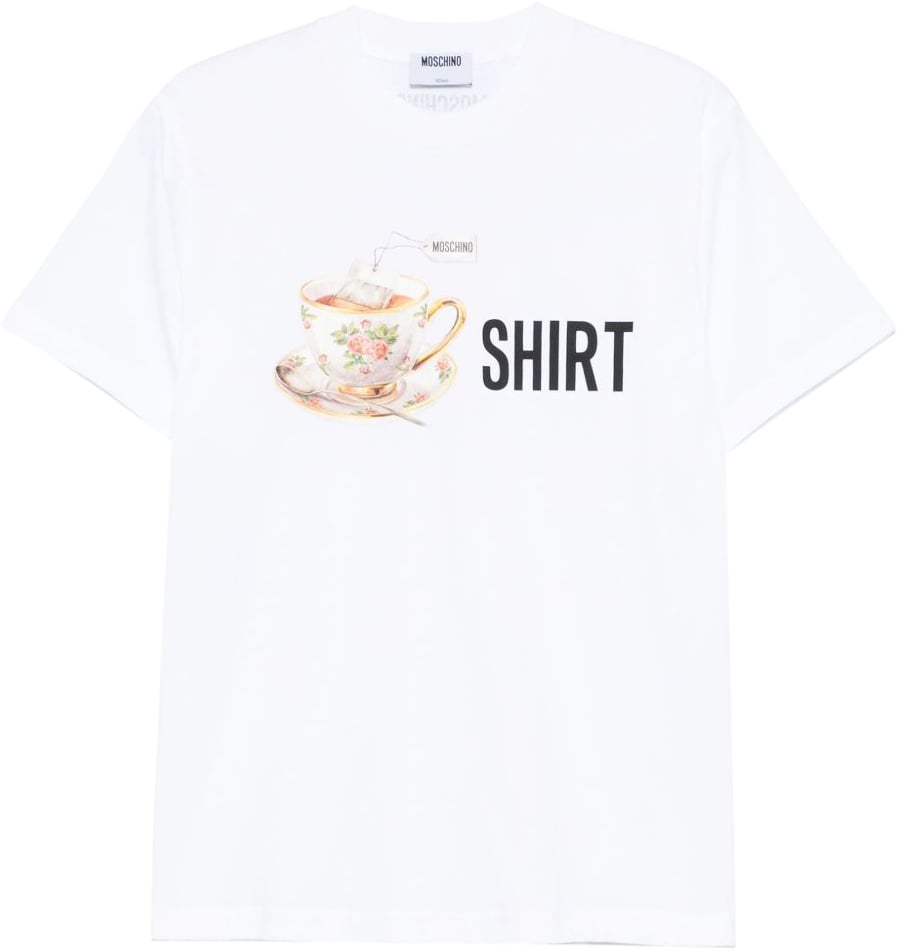 Moschino Top White Wit
