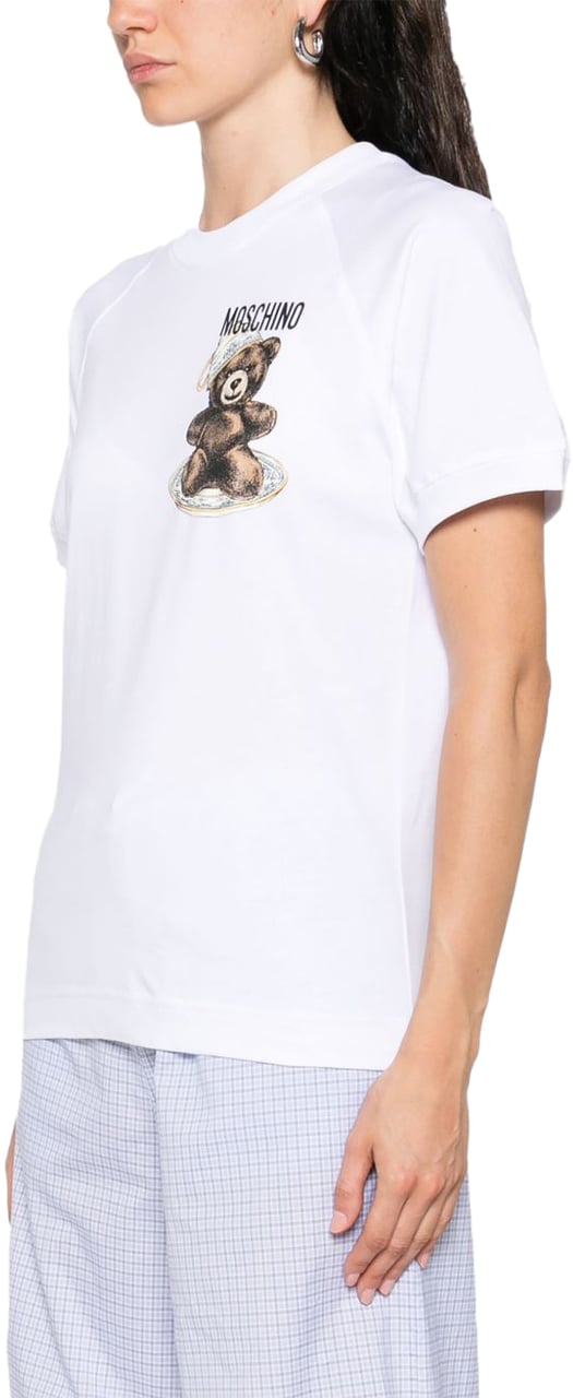 Moschino Top White Wit