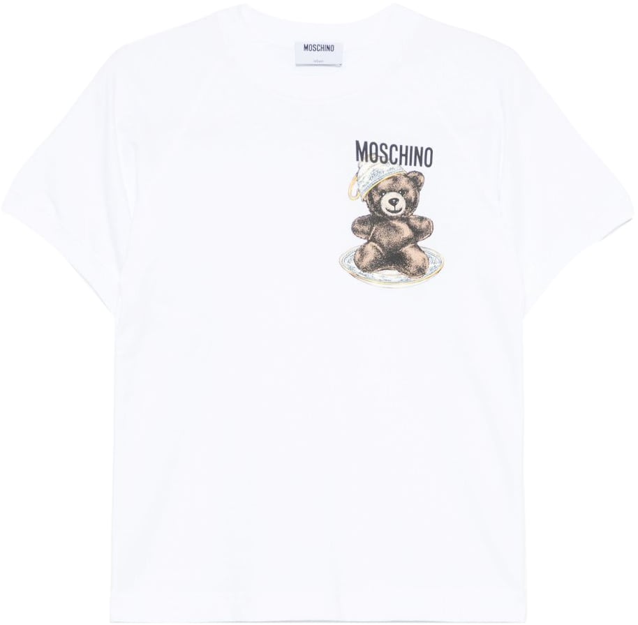 Moschino Top White Wit
