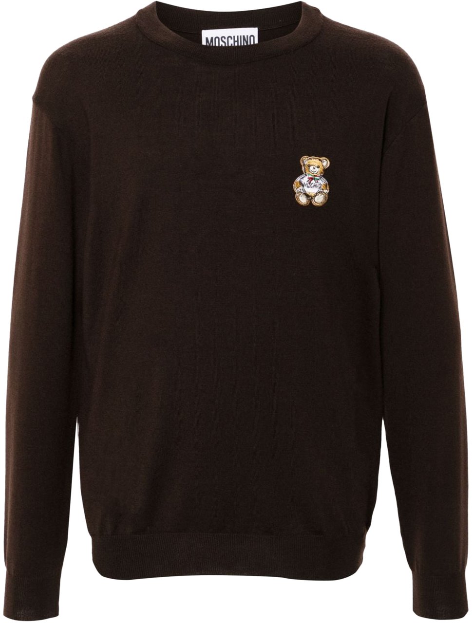 Moschino Sweaters Brown Bruin