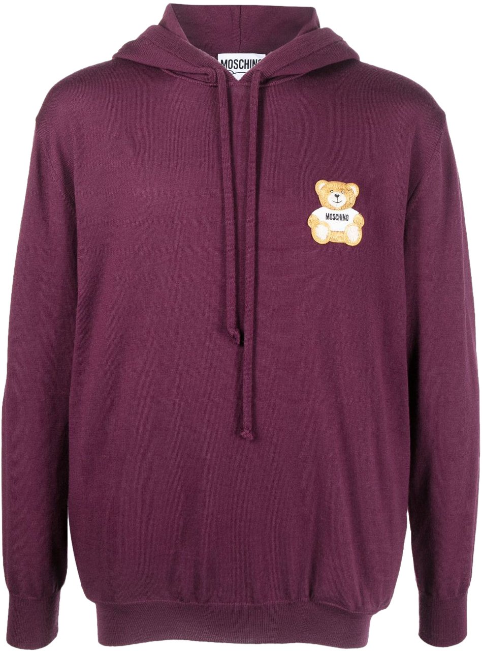 Moschino Sweaters Bordeaux Rood