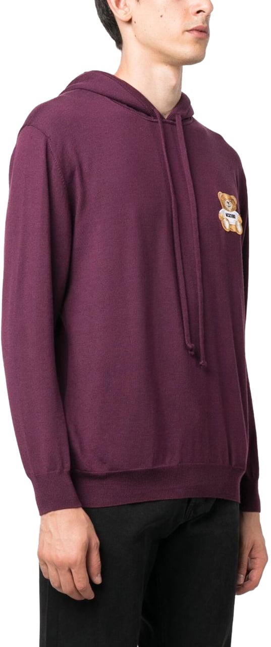 Moschino Sweaters Bordeaux Rood