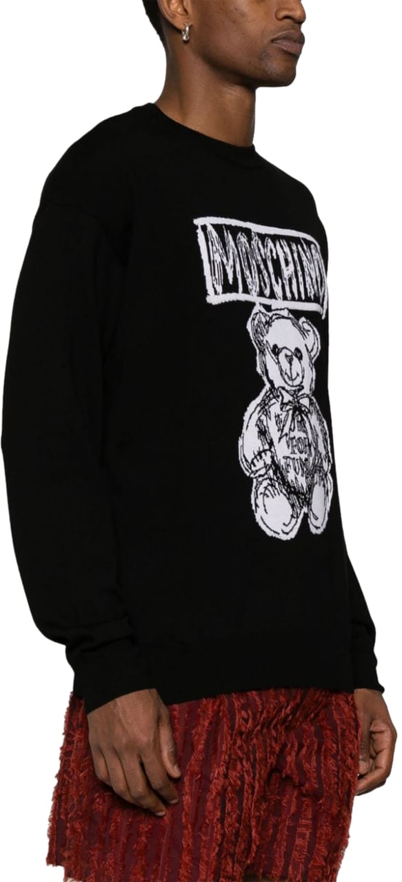 Moschino Sweaters Black Zwart
