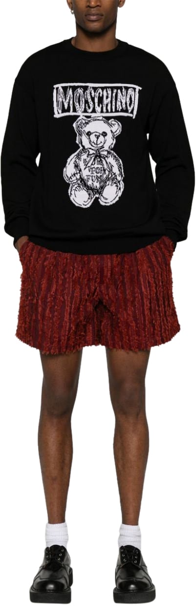 Moschino Sweaters Black Zwart