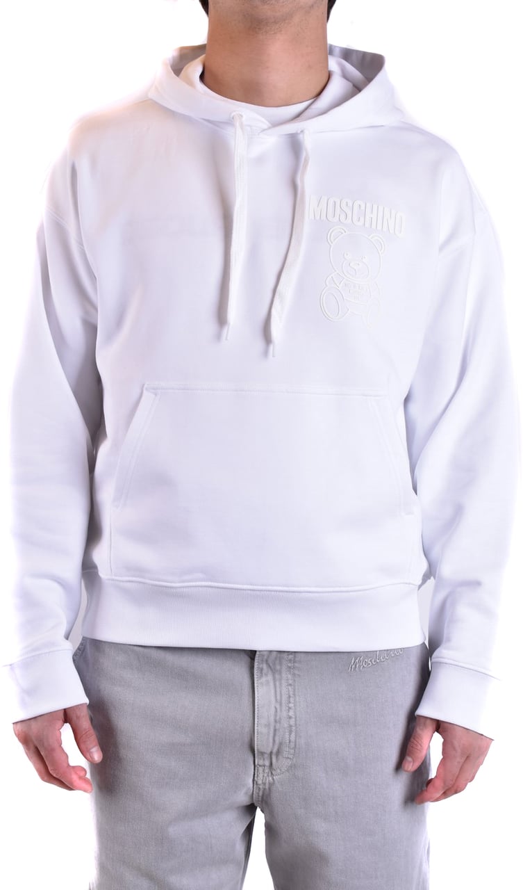 Moschino Sweatshirts White Wit