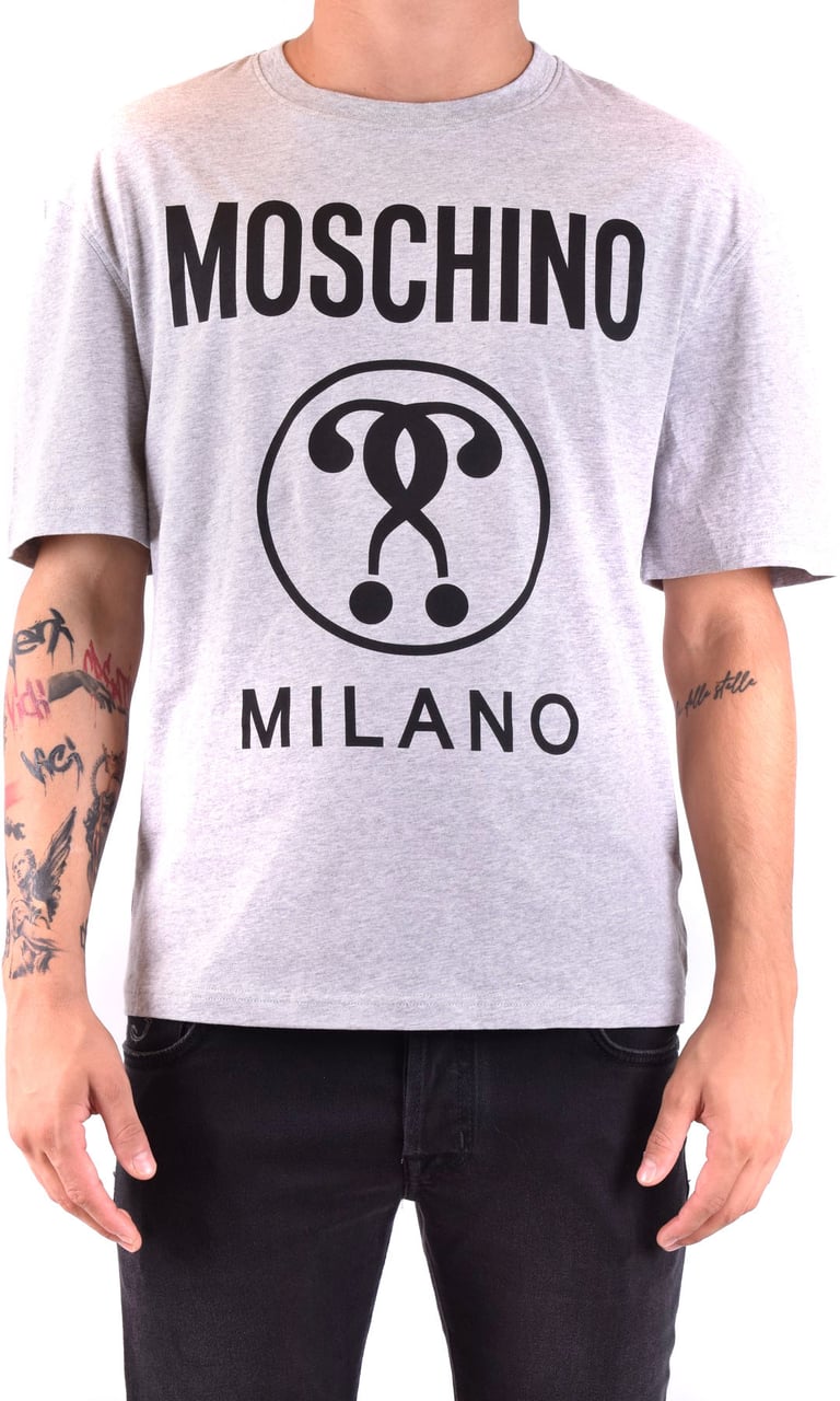 Moschino T-shirt Gray Grijs