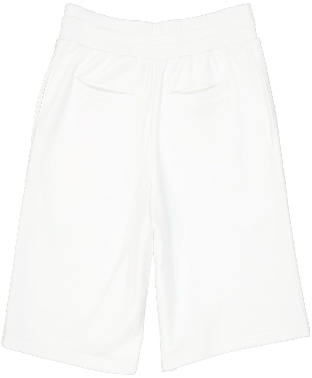 Moschino Moschino Couture Cotton Logo Shorts Wit