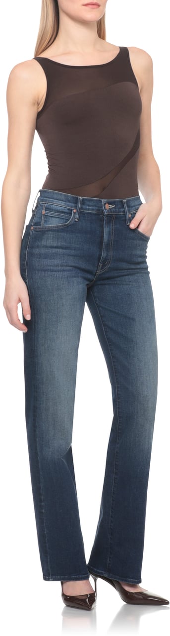 Mother Jeans Blue Blauw
