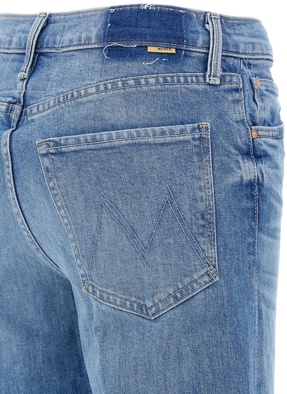 Mother Jeans Clear Blue Blauw
