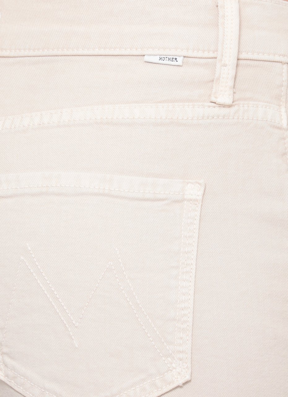 Mother Beige The Dodger Flood Jeans Neutraal