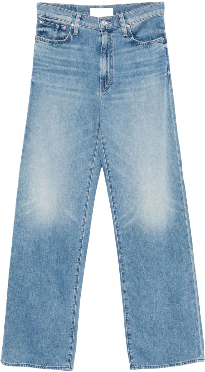 Mother Mother Jeans Clear Blue Blauw
