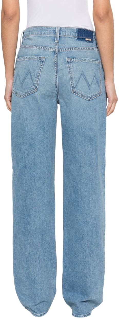 Mother Mother Jeans Clear Blue Blauw