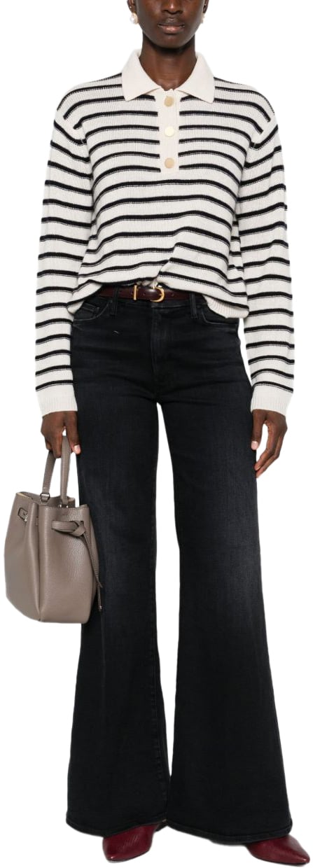 Mother Mother Jeans Nero Zwart