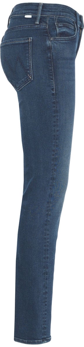 Mother Jeans skinny 'The Rascal' Blauw