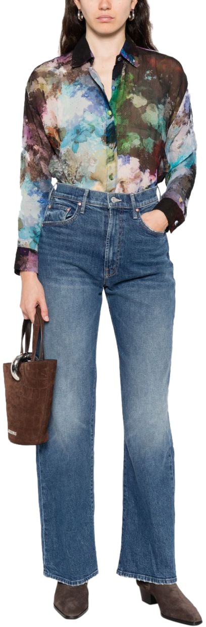 Mother Mother Jeans Blu Blauw