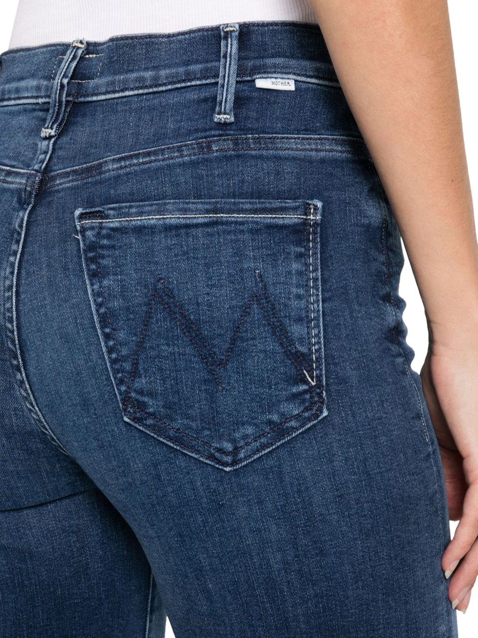 Mother Jeans Blue Blauw