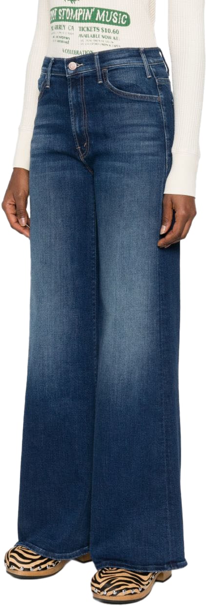 Mother Jeans Blue Blauw