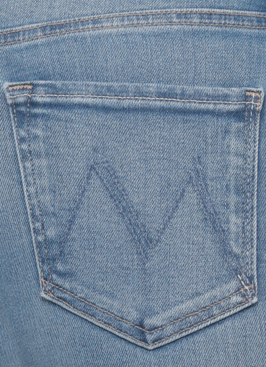 Mother Jeans Light Blue Blauw