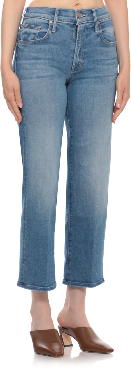 Mother Jeans Light Blue Blauw