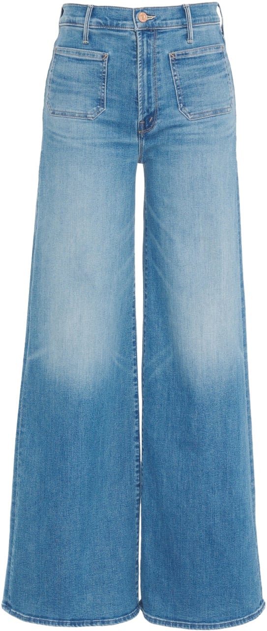 Mother Wide leg jeans Blauw