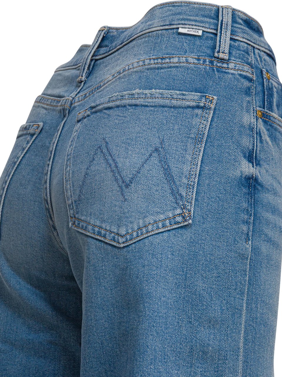 Mother Jeans Blauw