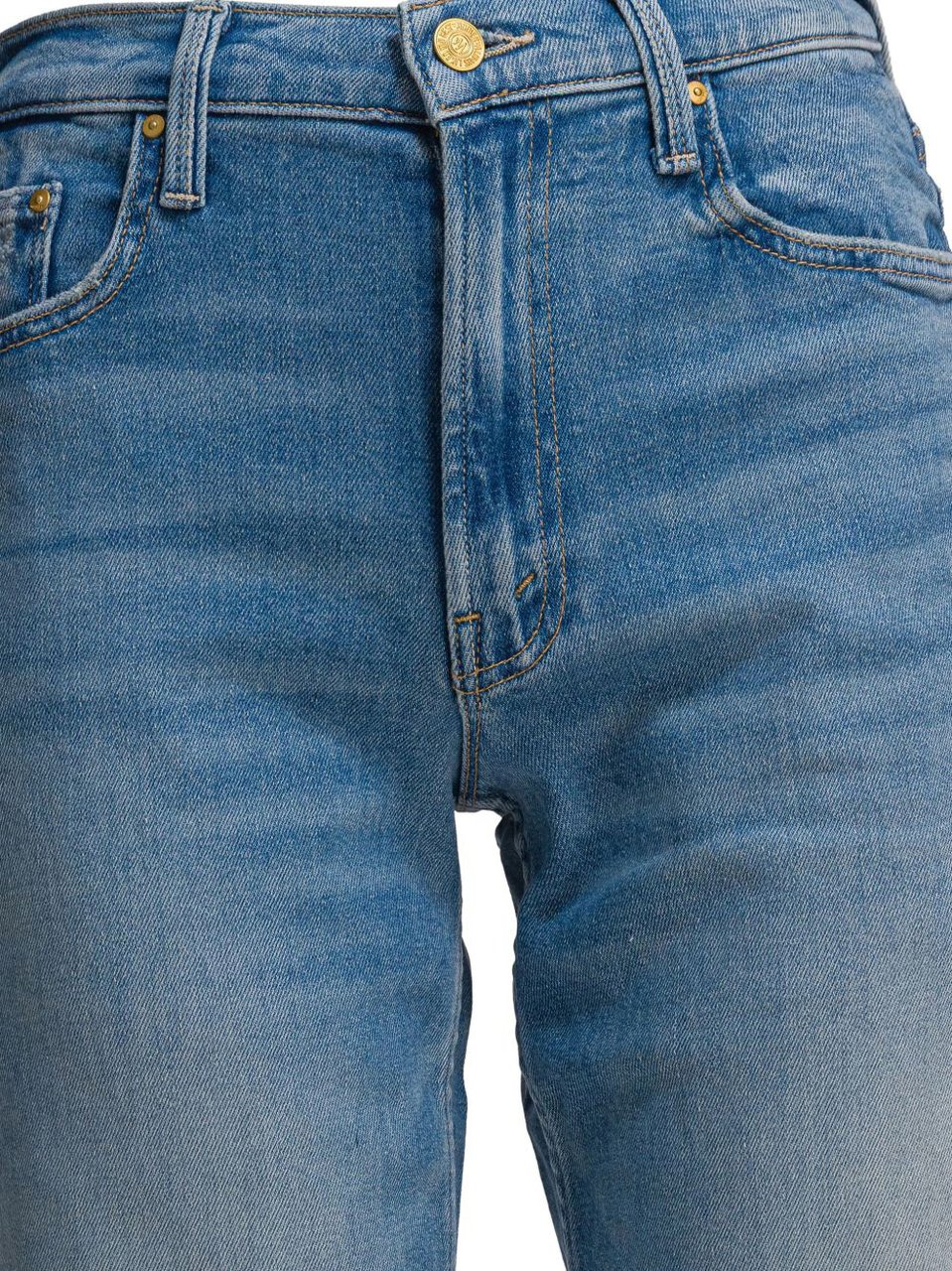 Mother Jeans Clear Blue Blauw
