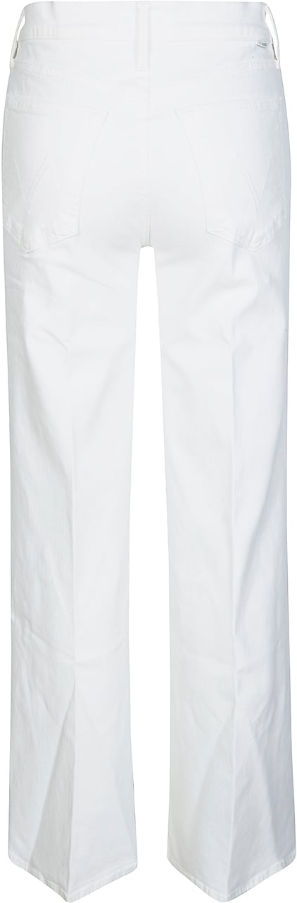 Mother The Twister Sneak High Waist Cotton Jeans Wit