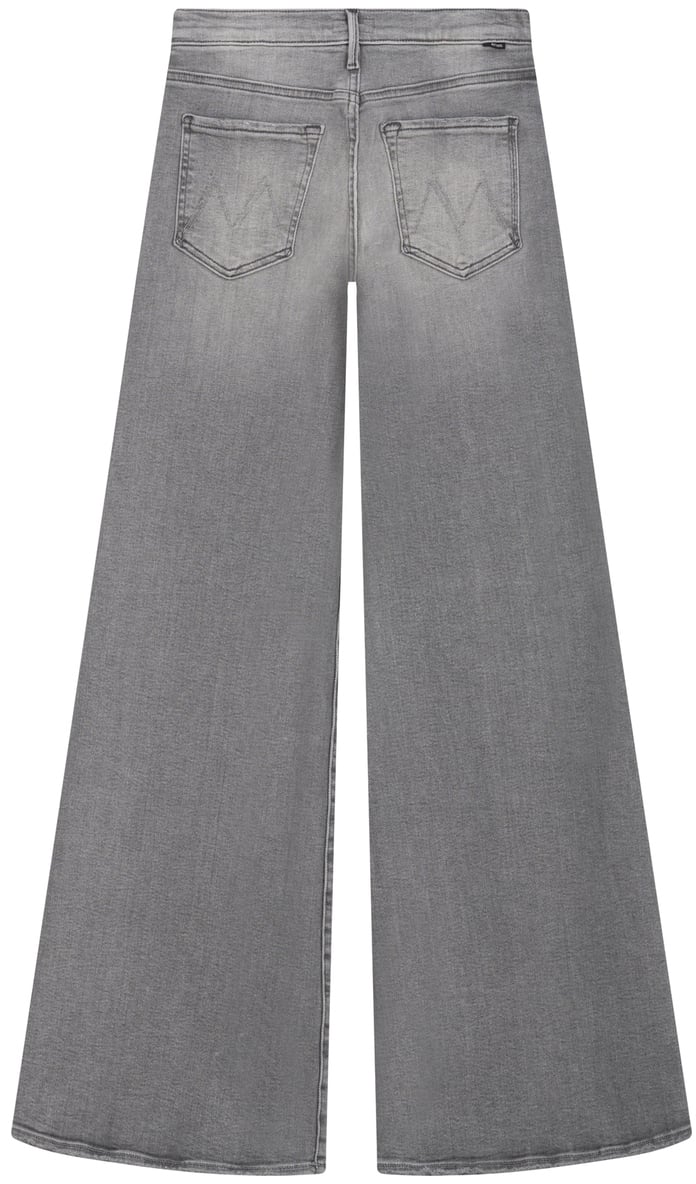 Mother Jeans wide leg 'The Twister Heel' Grijs