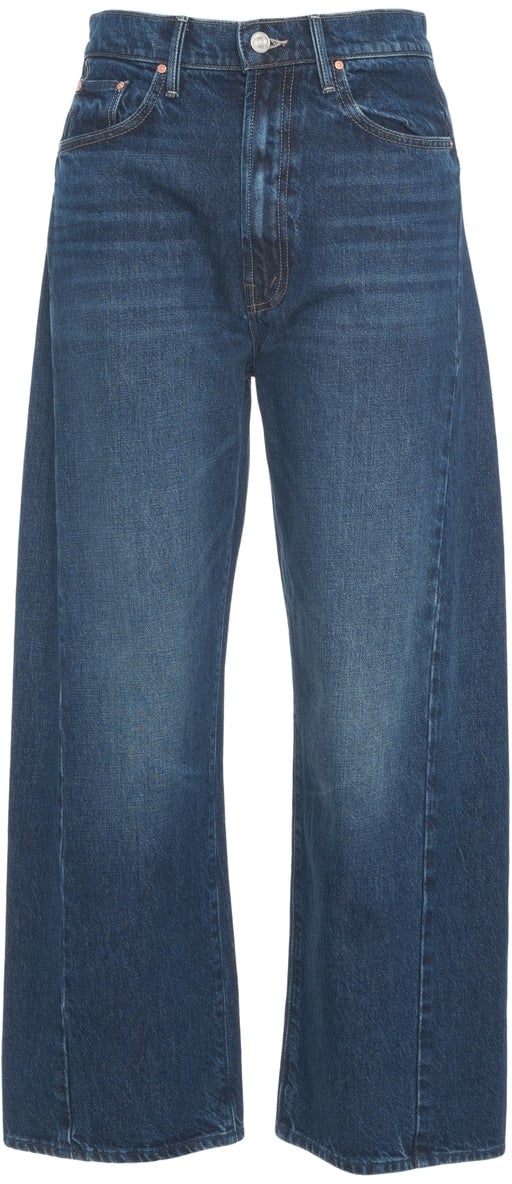 Mother Pants wide leg Blauw