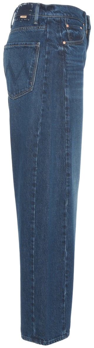 Mother Pantaloni wide leg Blauw
