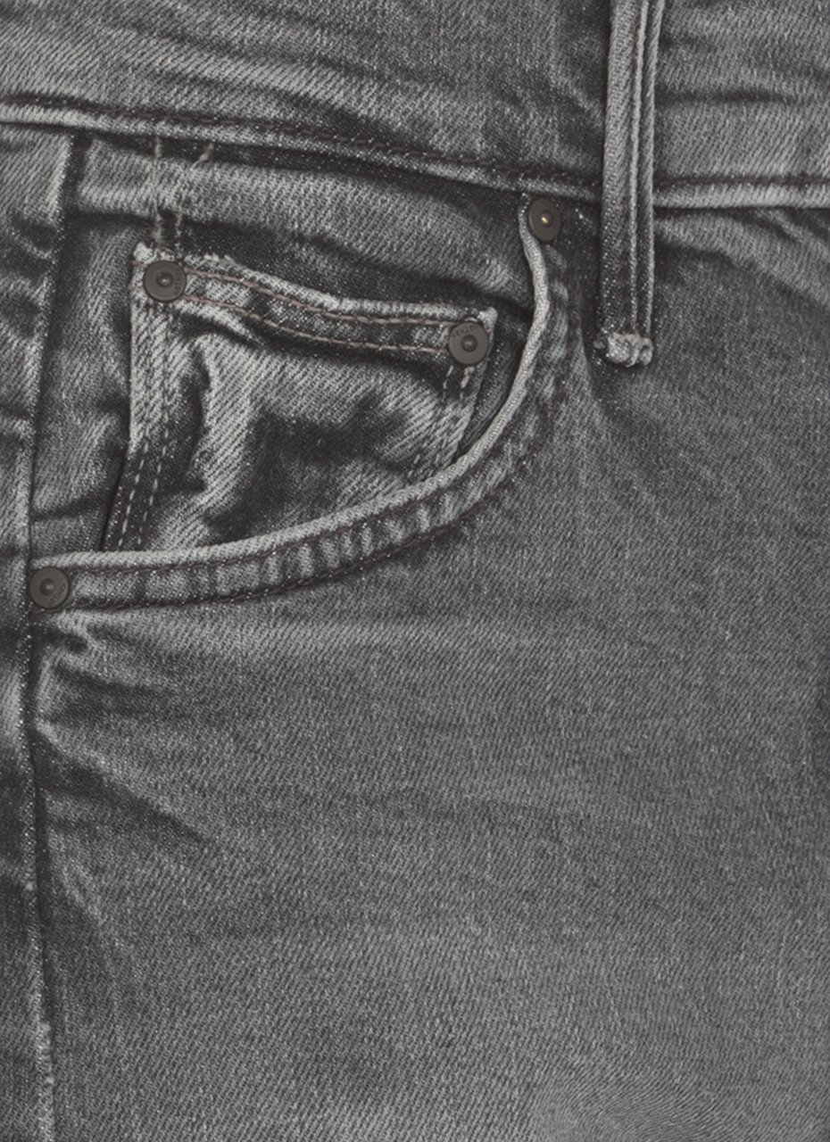 Mother Jeans Grey Donkergrijs