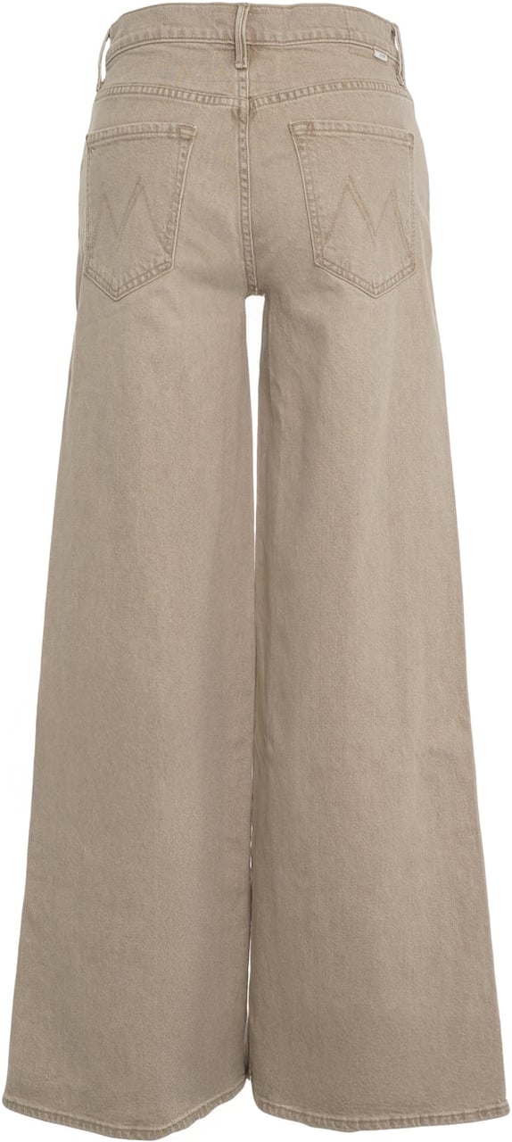 Mother Wide leg jeans 'The Undercover Sneak' Beige