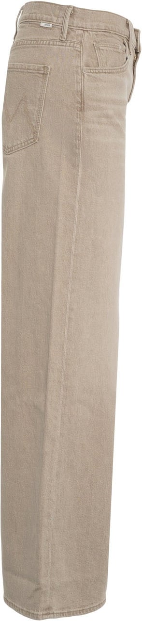 Mother Wide leg jeans 'The Undercover Sneak' Beige