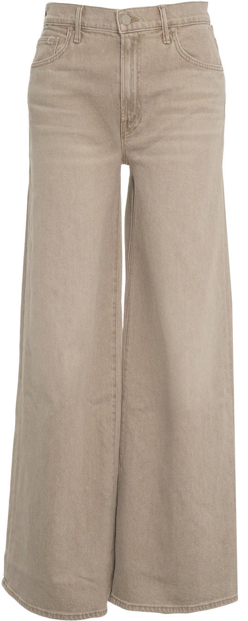 Mother Wide leg jeans 'The Undercover Sneak' Beige