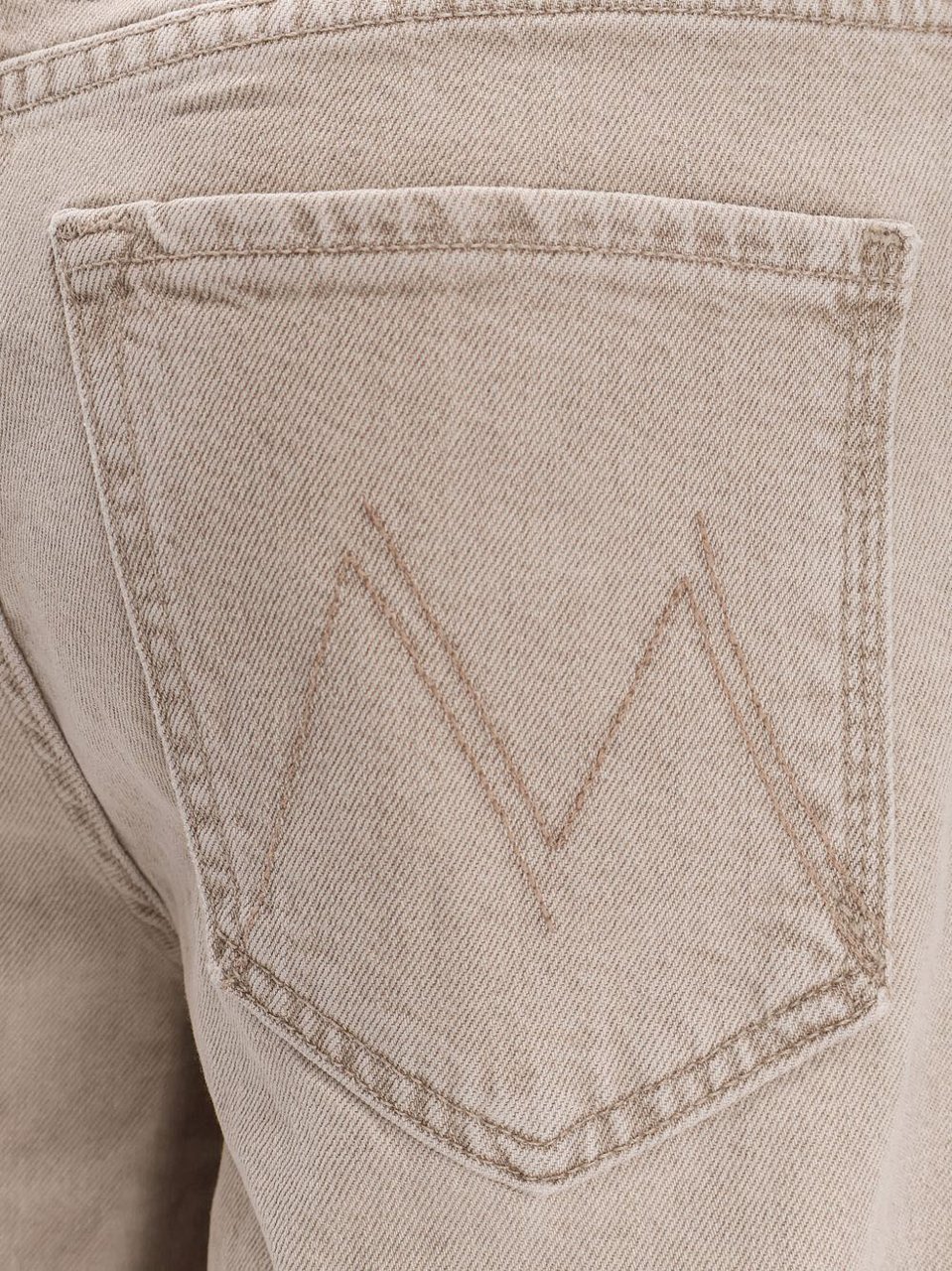 Mother Jeans Beige Beige