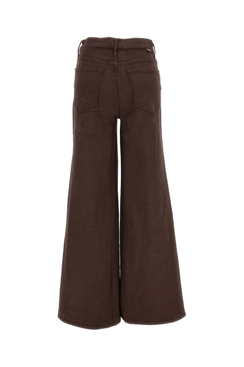 Mother Brown The Undercover Sneak Stretch Cotton Jeans Bruin