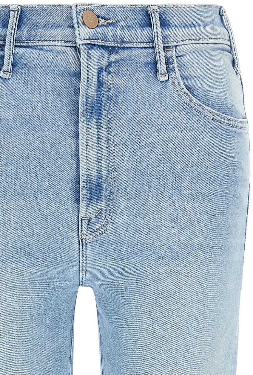 Mother Jeans Clear Blue Blauw