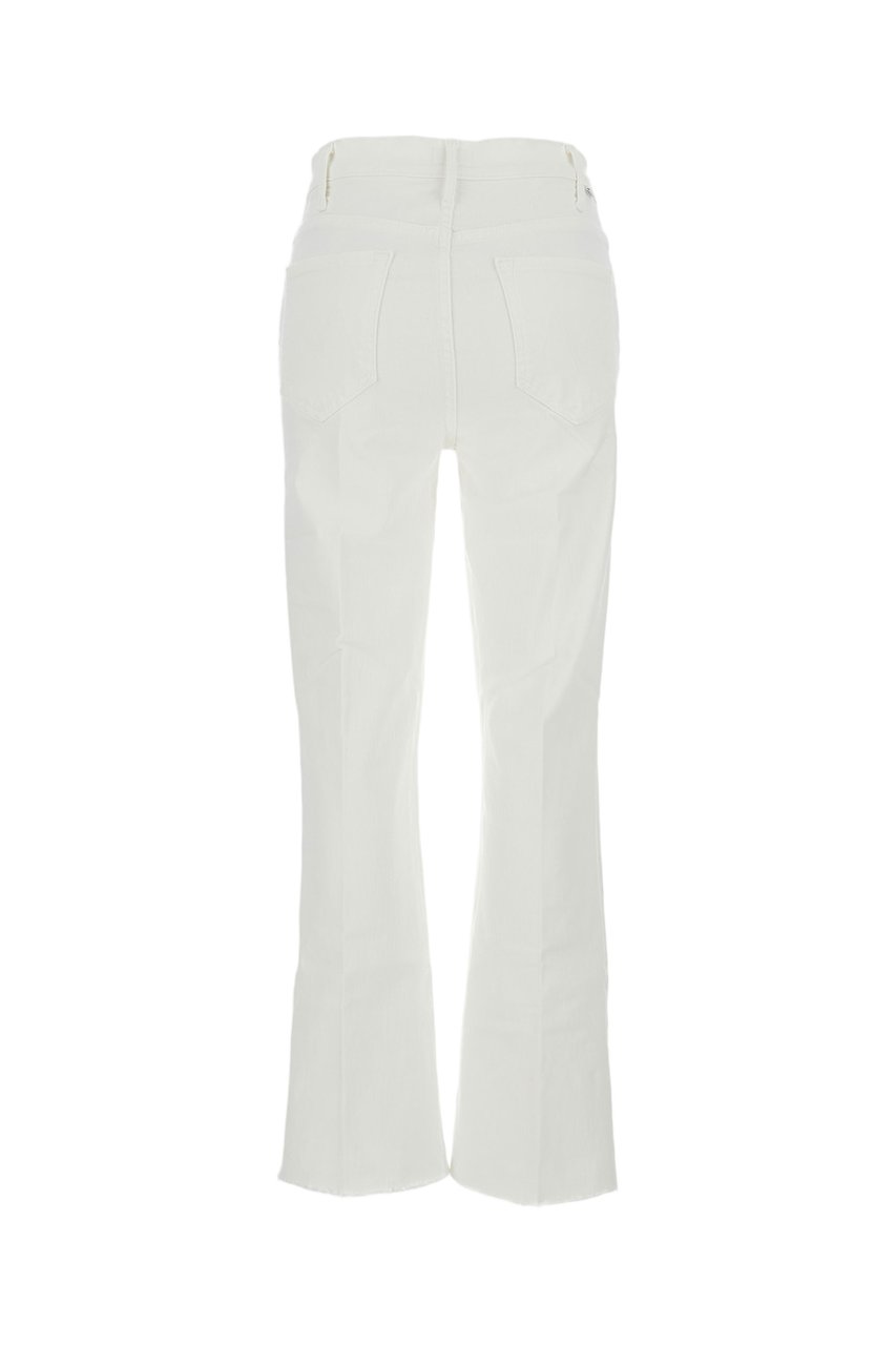 Mother The Hustler Ankle Fray Jean Wit