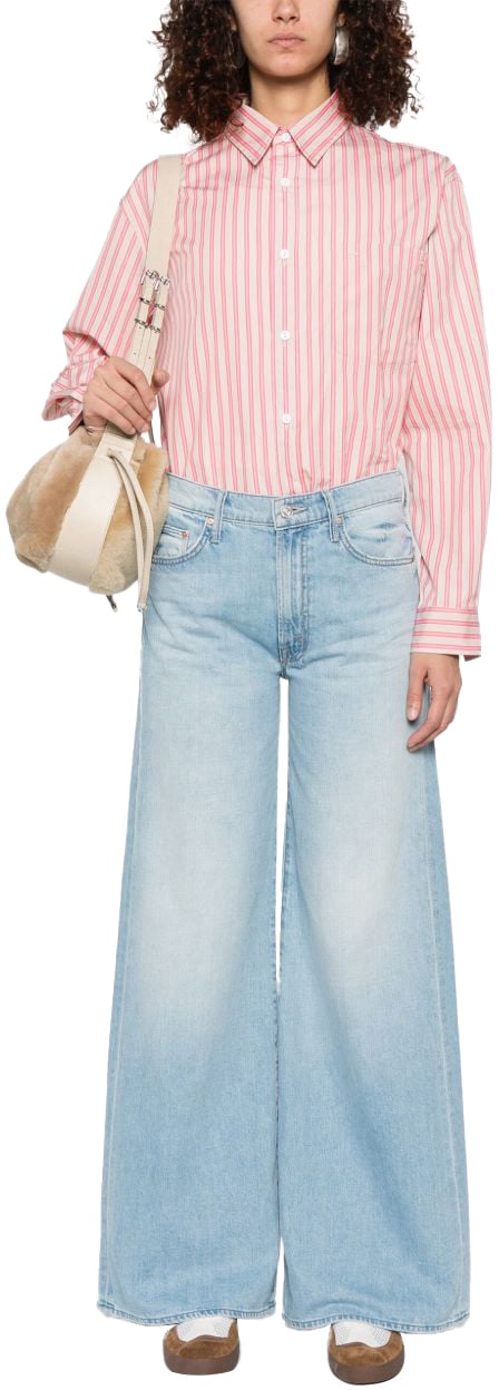 Mother Jeans Clear Blue Blauw