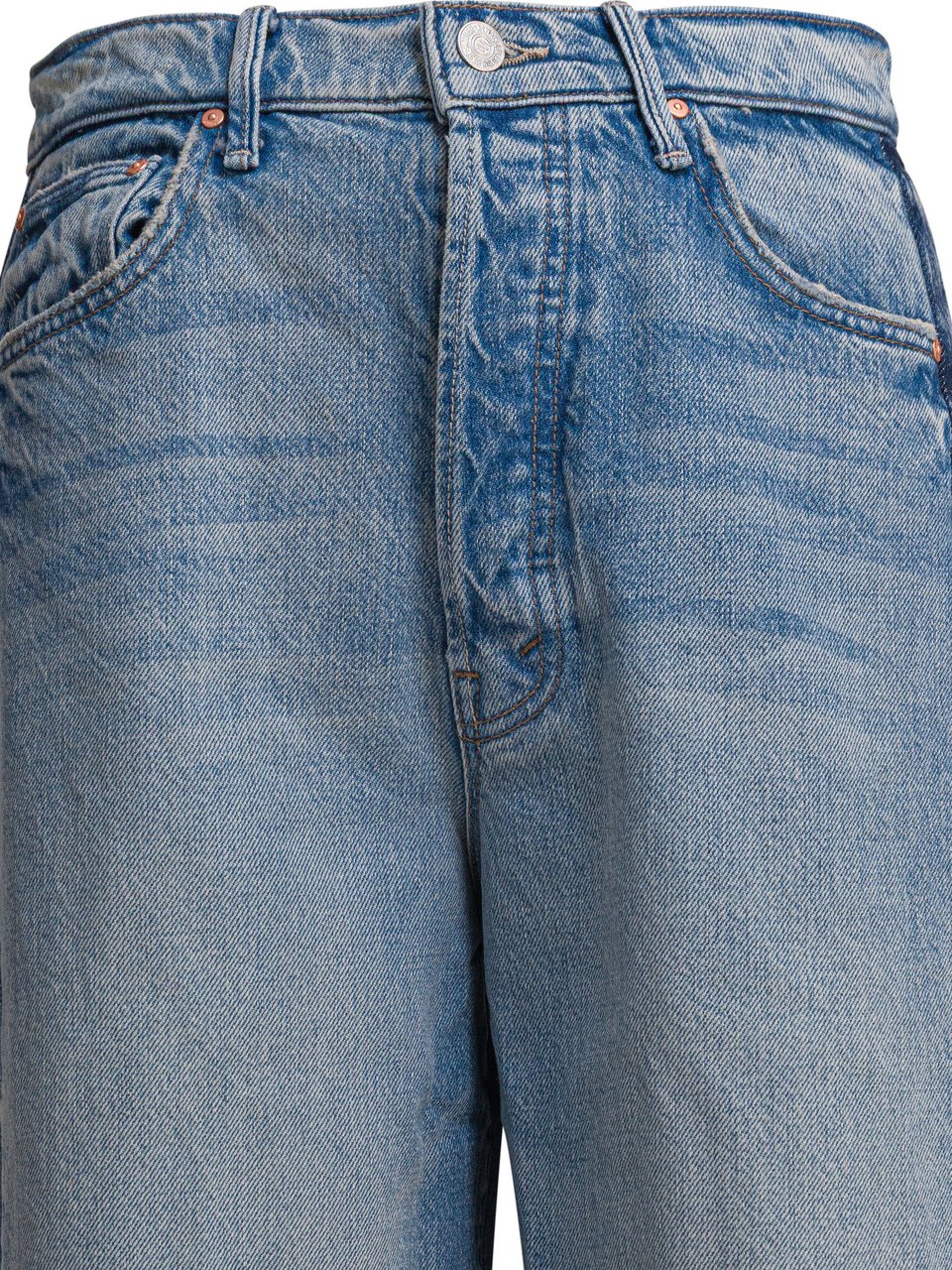 Mother Jeans Blauw