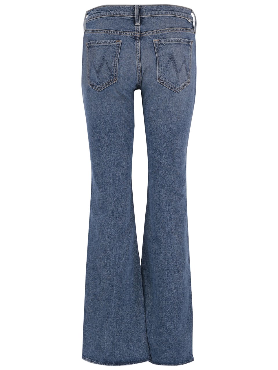 Mother Flared Leg Jeans With Classic Five-Pocket Design Grijs