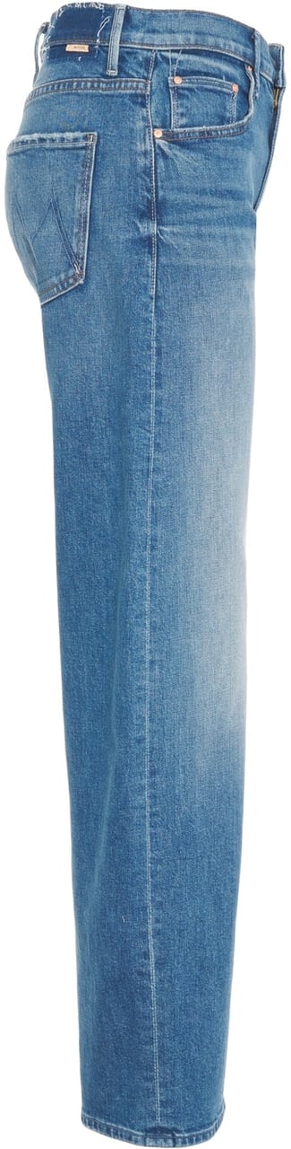 Mother Jeans 'Lasso Sneak' Blauw