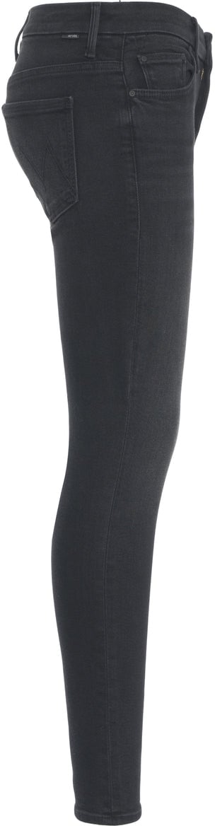 Mother Skinny jeans 'Looker' Zwart