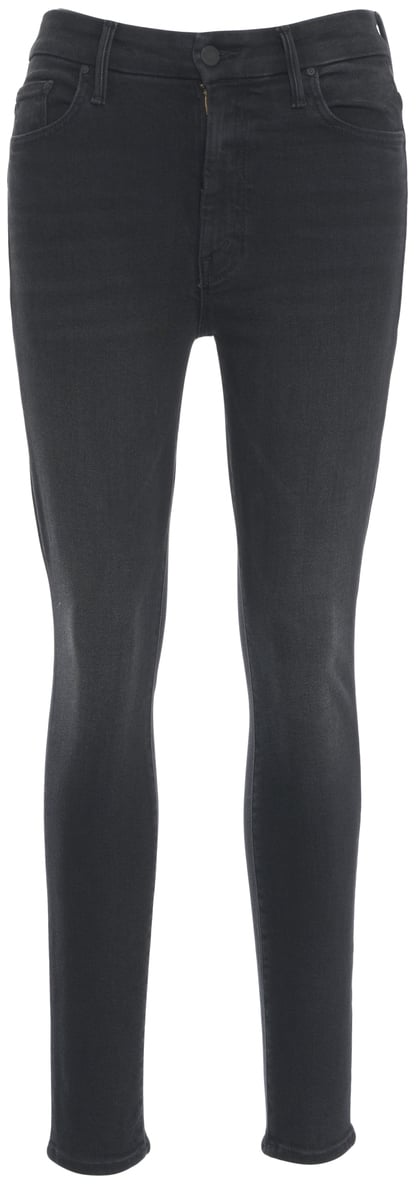 Mother Jeans skinny 'Looker' Zwart