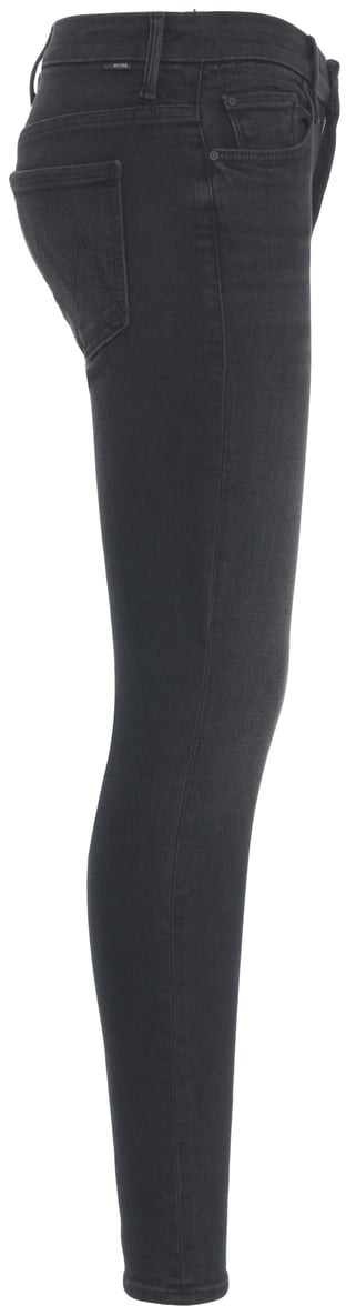 Mother Jeans skinny 'Looker' Zwart