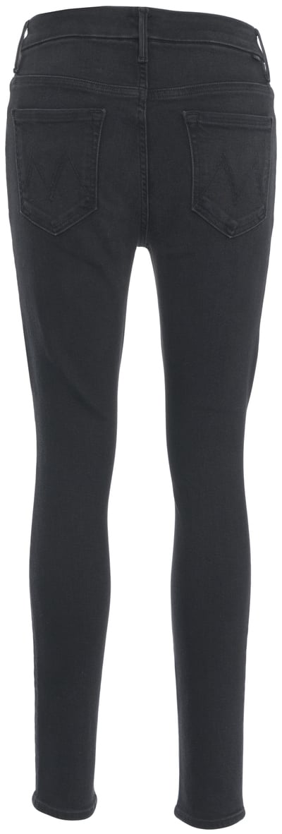 Mother Jeans skinny 'Looker' Zwart