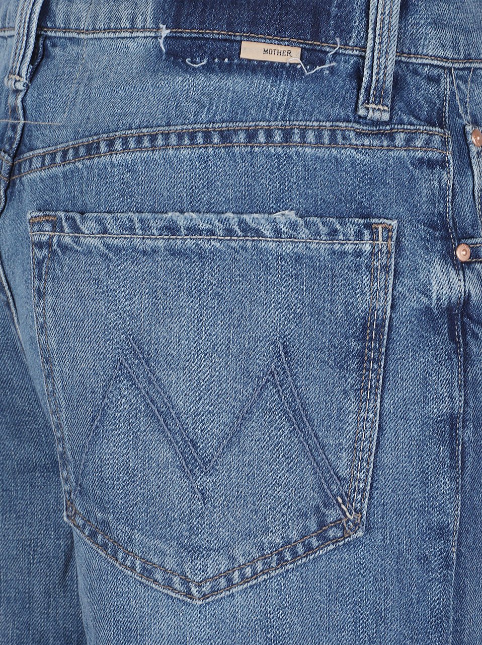 Mother The Rerun Zip Sneak Blauw