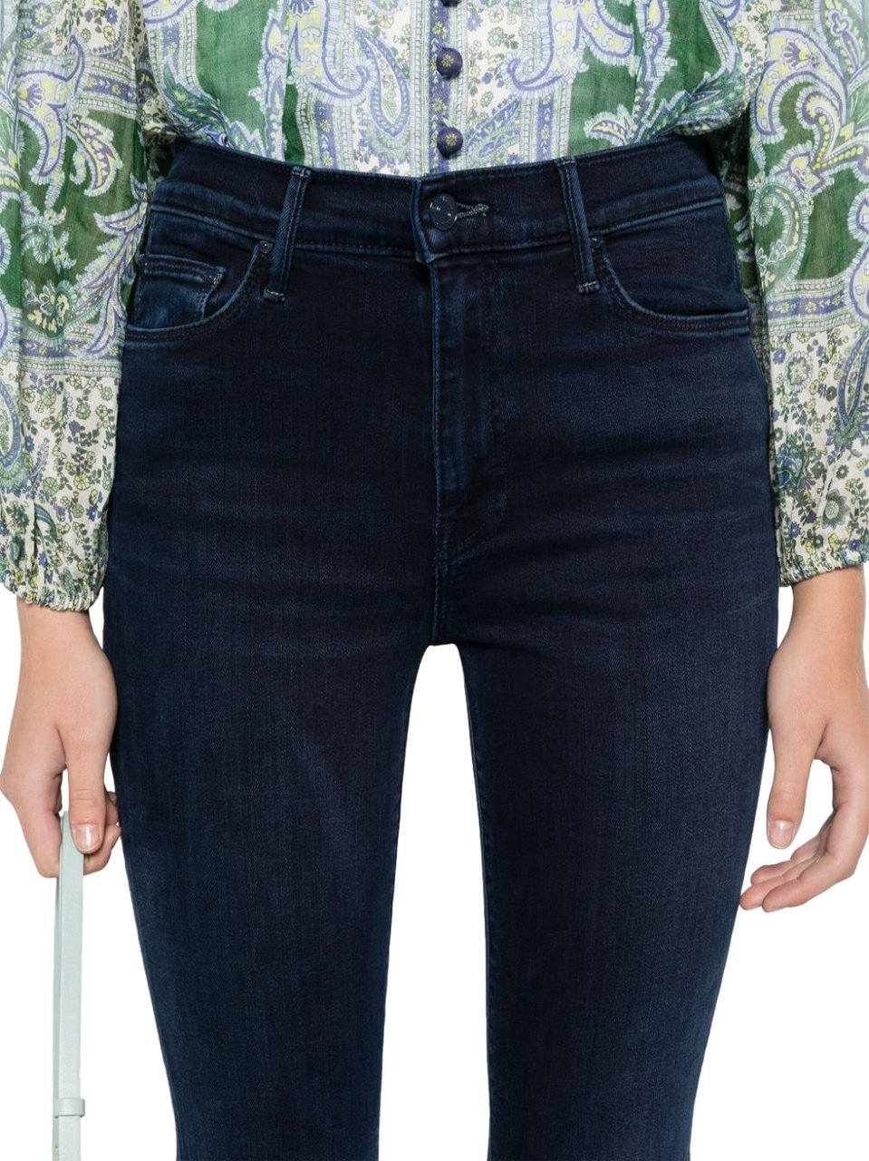 Mother Mother Jeans Blu Blauw