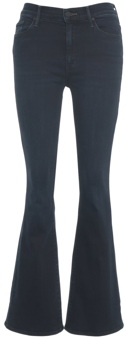 Mother Jeans svasati 'The Weekender' Blauw