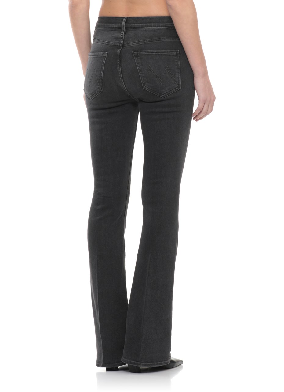 Mother Grey The Weekender Cotton Jeans Grijs